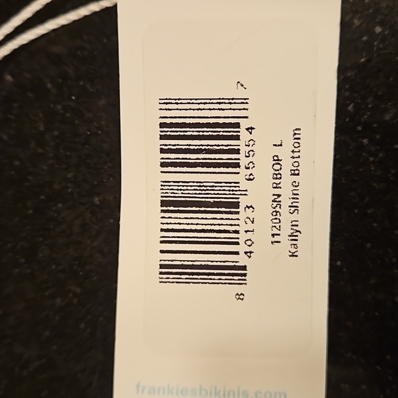 💕FRANKIES BIKINIS💕 Kailyn String Bikini Bottom ~ Rose Bouquet Large L NWT - Picture 11 of 11